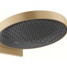 Купить купить верхний душ с настенным креплением, rainfinity hansgrohe, 26230140 цвет: бронза