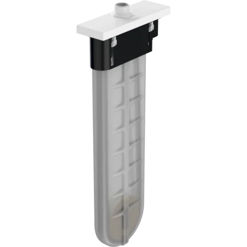 Купить купить внешняя монтажная часть с прямоугольной розеткой, sbox hansgrohe, 28010700 цвет: белый