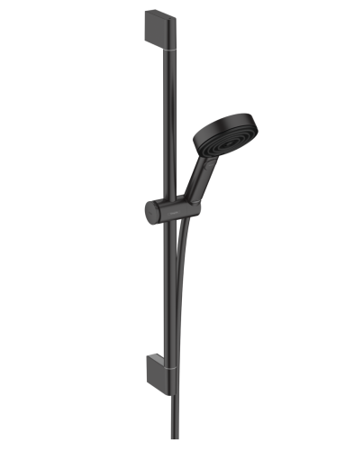 Купить купить душевой гарнитур relaxation cо штангой 65см, pulsify select s hansgrohe, 24161670 цвет: черный