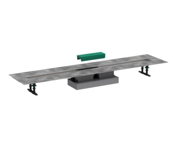 Купить купить монтажная часть для душа для установки на уровне пола с внешней частью 120, ubox hansgrohe арт. 56021180