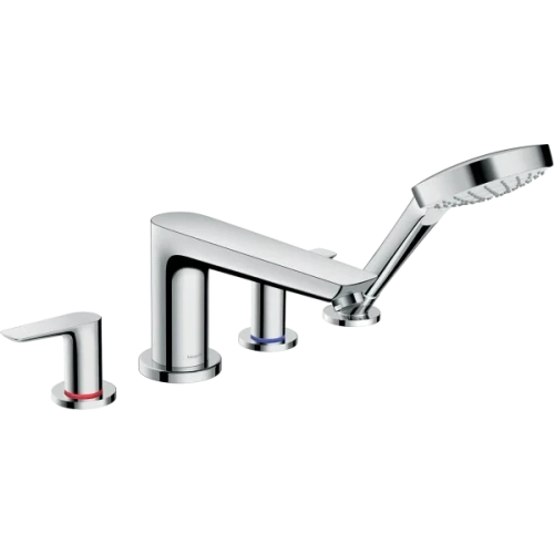 Купить купить смеситель для ванны на 4 отверстия, talis e hansgrohe, 71748000 цвет: хром