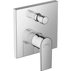 Смеситель для ванны скрытого монтажа, Vernis Shape Hansgrohe, 71469000 цвет: хром