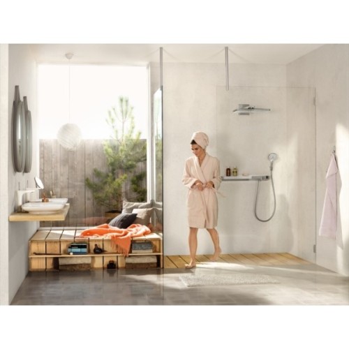 Купить купить смеситель для душа с термостатом на 2 потребителя, showertablet select hansgrohe, 13184000 цвет: хром