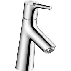 Смеситель для раковины со сливным клапаном Push-Open, Talis S Hansgrohe, 72011000 цвет: хром