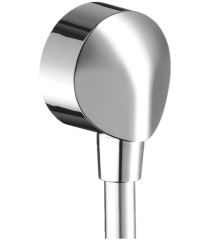 Шланговое подключение без клапана обратного тока, FixFit Hansgrohe, 27454000 цвет: хром