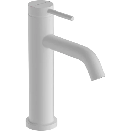 Купить купить cмеситель для раковины ecosmart+, с донным клапаном, tecturis s hansgrohe, 73310700 цвет: белый