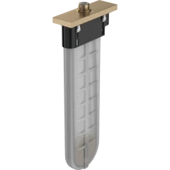 Внешняя монтажная часть с прямоугольной розеткой, sBox Hansgrohe, 28010140 цвет: бронза