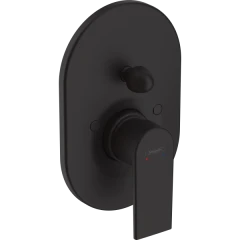 Смеситель для ванны скрытого монтажа, Vernis Shape Hansgrohe, 71458670 цвет: черный