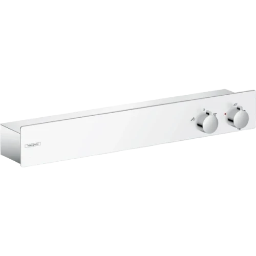 Купить купить смеситель для душа с термостатом на 2 потребителя, showertablet hansgrohe, 13108400 цвет: белый