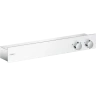 Купить купить смеситель для душа с термостатом на 2 потребителя, showertablet hansgrohe, 13108400 цвет: белый