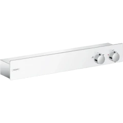 Смеситель для душа с термостатом на 2 потребителя, ShowerTablet Hansgrohe, 13108400 цвет: белый