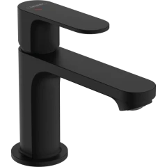 Смеситель для раковины CoolStart со сливным гарнитуром, Rebris S Hansgrohe, 72513670 цвет: черный