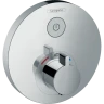 Купить купить термостатический смеситель для душа скрытого монтажа на 1 потребителя, showerselect s hansgrohe, 15744000 цвет: хром