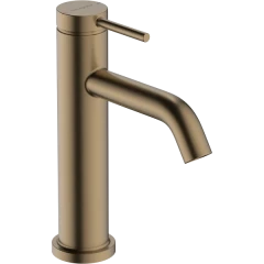 Cмеситель для раковины EcoSmart+, с донным клапаном, Tecturis S Hansgrohe, 73310140 цвет: бронза