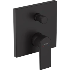 Смеситель для ванны скрытого монтажа, Vernis Shape Hansgrohe, 71468670 цвет: черный