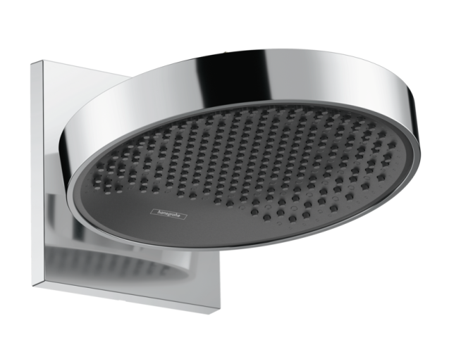 Купить купить верхний душ с настенным креплением, rainfinity hansgrohe, 26227000 цвет: хром