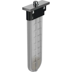 Внешняя монтажная часть с прямоугольной розеткой, sBox Hansgrohe, 28010000 цвет: хром