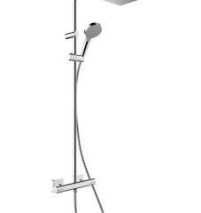 Душевая система Green с термостатом, Vernis Shape Hansgrohe, 26319000 цвет: хром