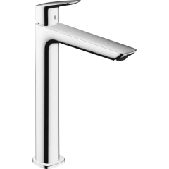 Смеситель для раковины Fineсо сливным гарнитуром, Logis Hansgrohe, 71257000 цвет: хром