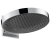 Купить купить верхний душ с настенным креплением, rainfinity hansgrohe, 26230000 цвет: хром