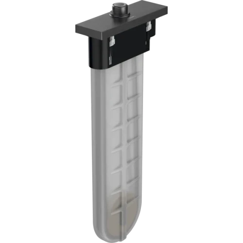 Купить купить внешняя монтажная часть с прямоугольной розеткой, sbox hansgrohe, 28010340 цвет: черный