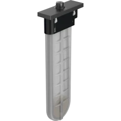 Внешняя монтажная часть с прямоугольной розеткой, sBox Hansgrohe, 28010340 цвет: черный