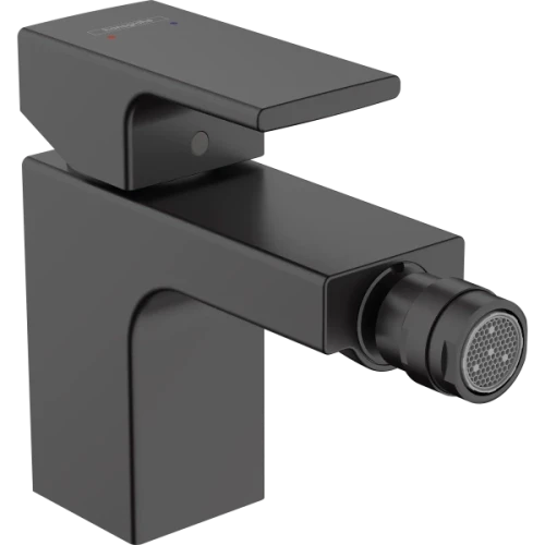 Купить купить смеситель для биде с металлическим сливным гарнитуром, vernis shape hansgrohe, 71219670 цвет: черный