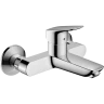 Купить купить смеситель для раковины настенный настенный, logis hansgrohe, 71225000 цвет: хром