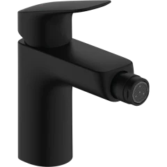 Смеситель для биде со сливным гарнитуром, Hansgrohe Logis Hansgrohe, 71200670 цвет: черный