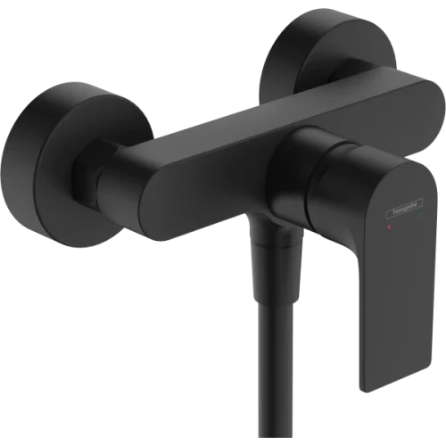 Купить купить смеситель для душа, rebris e hansgrohe, 72650670 цвет: черный