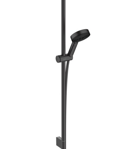 Купить купить душевой гарнитур relaxation cо штангой 90см, pulsify select s hansgrohe, 24171670 цвет: черный