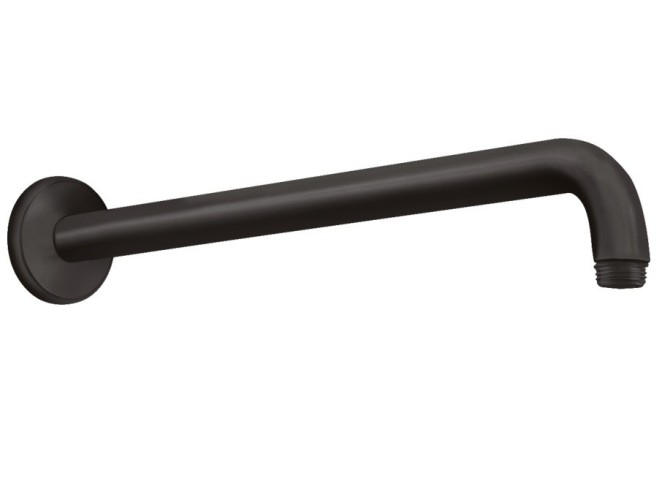 Купить купить душевой кронштейн настенный 389 мм, croma hansgrohe, 27413670 цвет: черный