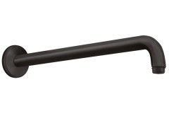 Душевой кронштейн настенный 389 мм, Croma Hansgrohe, 27413670 цвет: черный