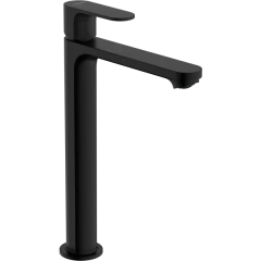 Смеситель для раковины CoolStart со сливным гарнитуром, Rebris S Hansgrohe, 72590670 цвет: черный