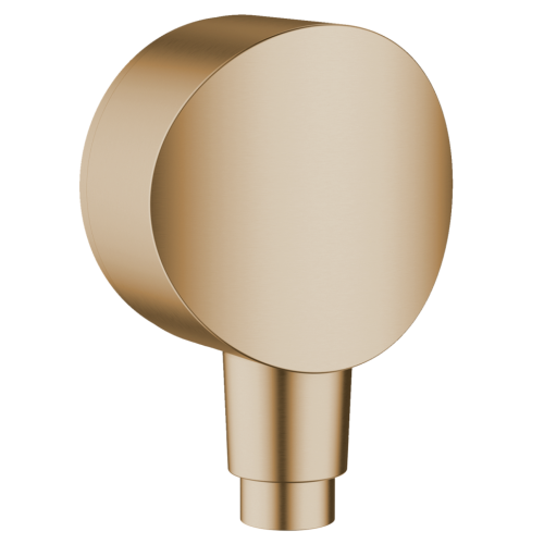 Купить купить шланговое подключение с клапаном обратного тока, fixfit hansgrohe, 26453140 цвет: бронза