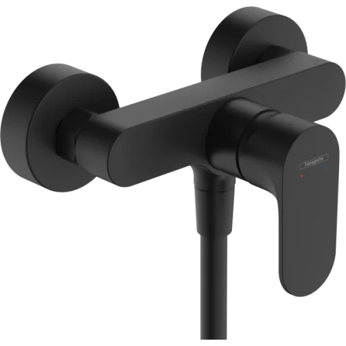 Купить купить смеситель для душа, rebris s hansgrohe, 72640670 цвет: черный