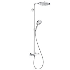 Душевая система PowderRain с термостатом, Raindance Select S Hansgrohe, 27633000 цвет: хром