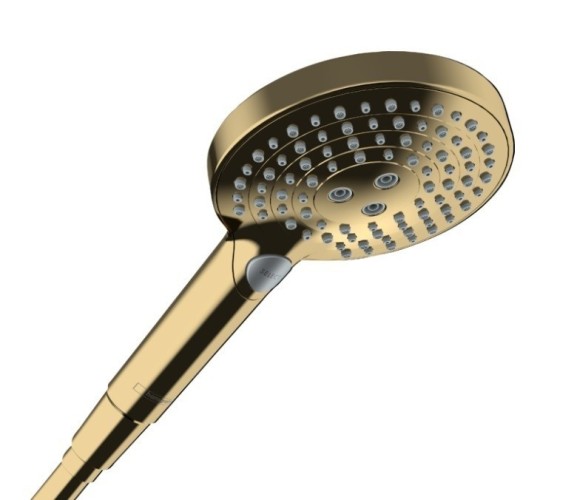 Купить купить ручной душ powderrain, raindance select s hansgrohe, 26014990 цвет: золото