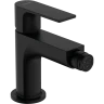 Купить купить смеситель для биде со сливным гарнитуром, rebris e hansgrohe, 72211670 цвет: черный