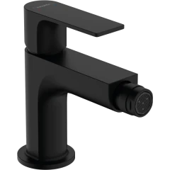 Смеситель для биде со сливным гарнитуром, Rebris E Hansgrohe, 72211670 цвет: черный