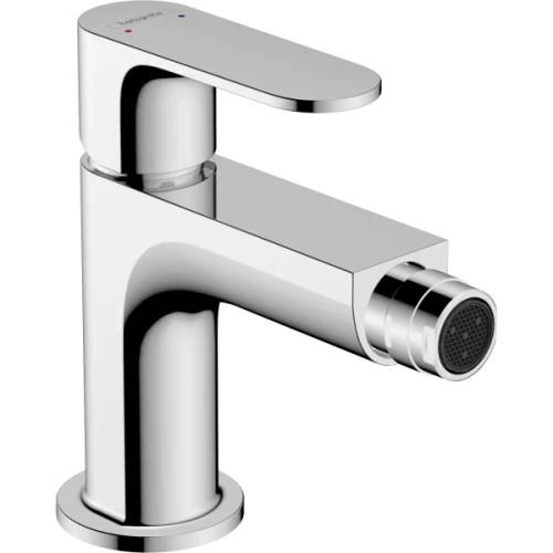 Купить купить смеситель для биде со сливным гарнитуром, rebris s hansgrohe, 72210000 цвет: хром