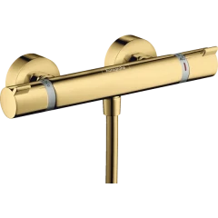 Смеситель для душа с термостатом, Ecostat Comfort Hansgrohe, 13116990 цвет: золото