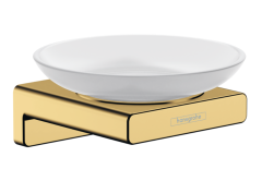 Мыльница, AddStoris Hansgrohe, 41746990 цвет: золото