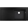 Купить купить раковина для кухни, врезная с левым крылом, s51 hansgrohe, 43314170 цвет: черный