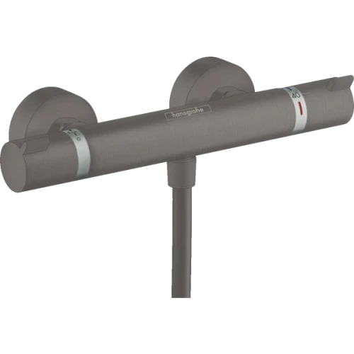 Купить купить смеситель для душа с термостатом, ecostat comfort hansgrohe, 13116340 цвет: черный