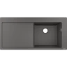 Купить купить раковина для кухни, врезная с левым крылом, s51 hansgrohe, 43314290 цвет: серый