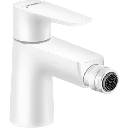 Купить купить смеситель для биде со сливным гарнитуром, talis e hansgrohe, 71720700 цвет: белый