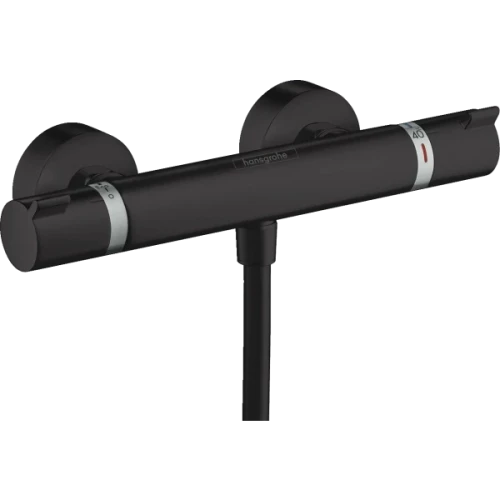 Купить купить смеситель для душа с термостатом, ecostat comfort hansgrohe, 13116670 цвет: черный