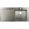 Купить купить раковина для кухни, врезная с левым крылом, s71 hansgrohe, 43307800 цвет: нержавеющая сталь