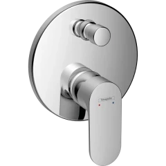 Смеситель для ванны скрытого монтажа, с защитной комбинацией EN1717, Rebris S Hansgrohe, 72467000 цвет: хром